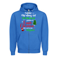 True Royal family christmas vacation pajamas Zipper Hoodie - linhVisuals