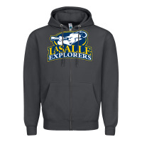 Smoke la salle Zipper Hoodie - linhVisuals