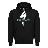 Black Specialized Bikes Bicycle Zipper Hoodie - linhVisuals