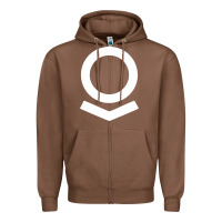 Chestnut Palantir Zipper Hoodie - linhVisuals