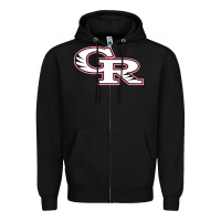 Black glen ridge high school Zipper Hoodie - linhVisuals