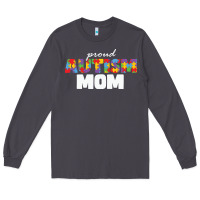 Smoke LIL Autism Mom Long Sleeve Tee - CowhideDigitalArt