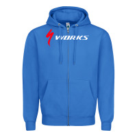 True Royal Specialized Bikes Bicycle Zipper Hoodie - linhVisuals