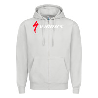 Dove Grey Specialized Bikes Bicycle Zipper Hoodie - linhVisuals