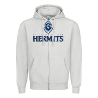 Dove Grey st  augustine preparatory schoo Zipper Hoodie - linhVisuals