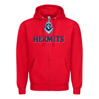 Red st  augustine preparatory schoo Zipper Hoodie - linhVisuals