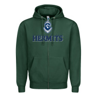 Sports Green st  augustine preparatory schoo Zipper Hoodie - linhVisuals