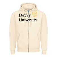 Sandshell devry advantage academy vectorized Zipper Hoodie - linhVisuals