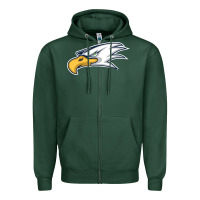 Sports Green eagle high school Zipper Hoodie - linhVisuals