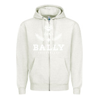 Oatmeal Heather bally Zipper Hoodie - linhVisuals
