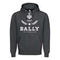 Smoke bally Zipper Hoodie - linhVisuals