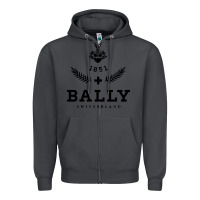 Smoke bally Zipper Hoodie - linhVisuals