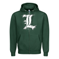 Sports Green ryuzaki Zipper Hoodie - linhVisuals