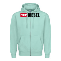 Seafoam Diesel Zipper Hoodie - linhVisuals