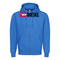 True Royal Diesel Zipper Hoodie - linhVisuals