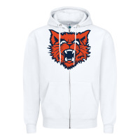 White evanston township high school Zipper Hoodie - linhVisuals