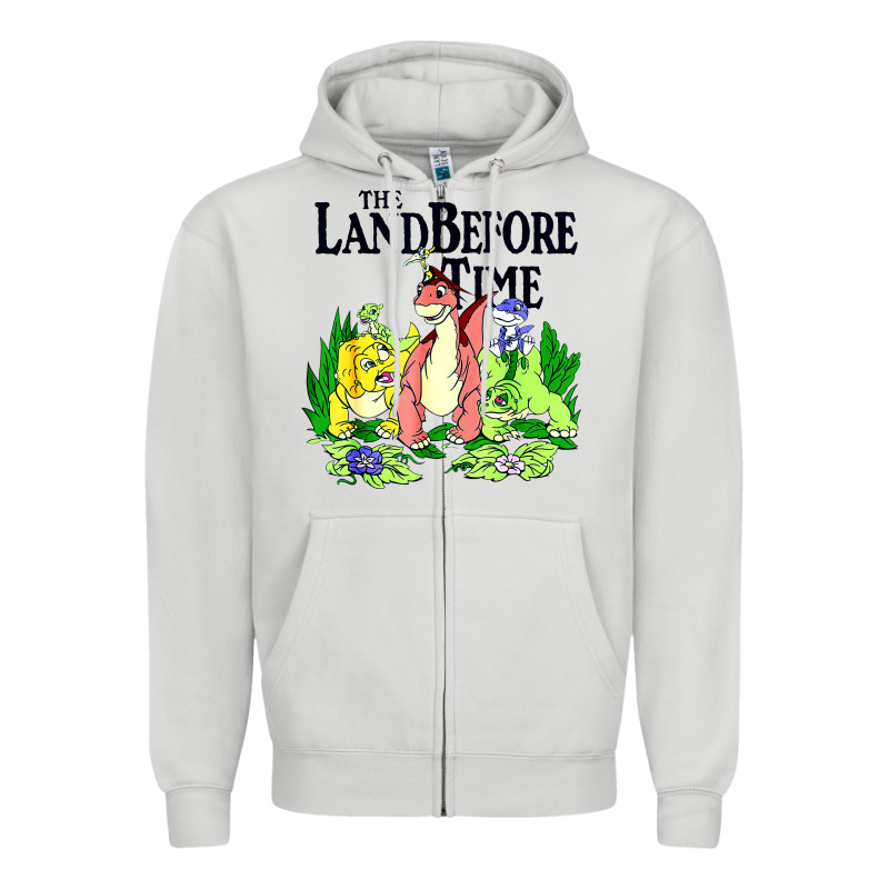 Land Before Time Pastel Dinosaur Friends Zipper Hoodie by linhVisuals | Teevron