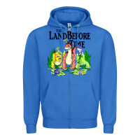 True Royal land before time pastel dinosaur friends Zipper Hoodie - linhVisuals