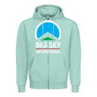 Big Sky Montana Zipper Hoodie | Teevron
