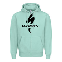 Seafoam Specialized Bikes Bicycle Zipper Hoodie - linhVisuals
