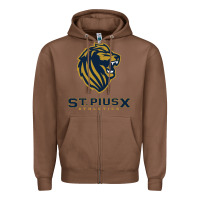 Chestnut st pius x high school athletics Zipper Hoodie - linhVisuals