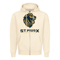 Sandshell st pius x high school athletics Zipper Hoodie - linhVisuals