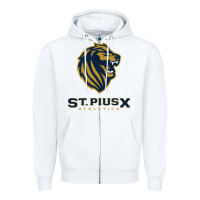White st pius x high school athletics Zipper Hoodie - linhVisuals