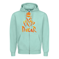 Seafoam dakar rally Zipper Hoodie - linhVisuals