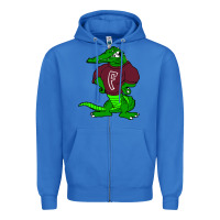 True Royal foreman high school Zipper Hoodie - linhVisuals