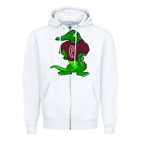 White foreman high school Zipper Hoodie - linhVisuals