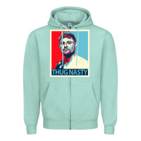 Seafoam bryce mitchell thug nasty Zipper Hoodie - linhVisuals