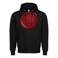 Black taskmaster seal Zipper Hoodie - linhVisuals