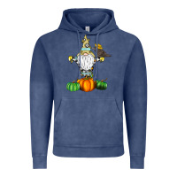 Vintage Denim Scracrow Vintage Hoodie - CowhideDigitalArt