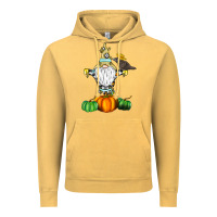 Vintage Mustard Scracrow Vintage Hoodie - CowhideDigitalArt