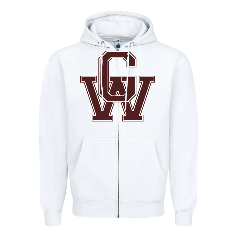 George Washington High School Zipper Hoodie by linhVisuals | Teevron