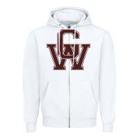 White george washington high school Zipper Hoodie - linhVisuals