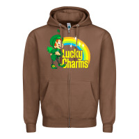 Chestnut lucky charms Zipper Hoodie - linhVisuals
