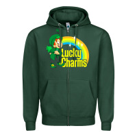 Sports Green lucky charms Zipper Hoodie - linhVisuals