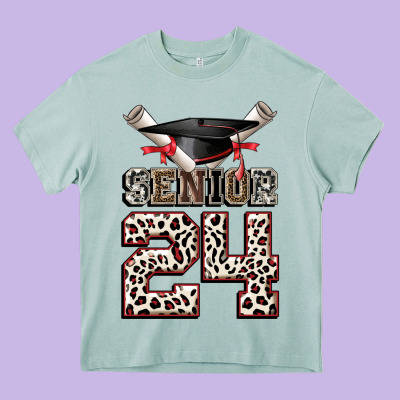 Senior 24 Heavy Core Tee Designed By Cowgirlartshop