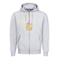 Heather Grey Cranberries Dolores O'Riordan Zipper Hoodie - linhVisuals