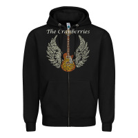 Black Cranberries Dolores O'Riordan Zipper Hoodie - linhVisuals