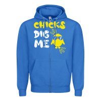 True Royal chicks dig me Zipper Hoodie - linhVisuals