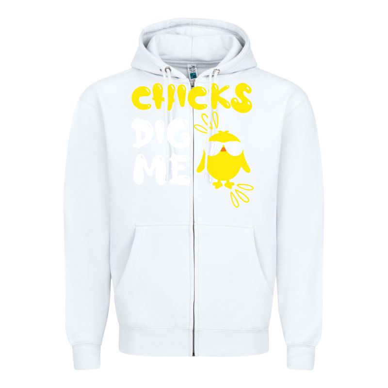 Chicks Dig Me Zipper Hoodie by linhVisuals | Teevron