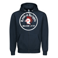 Navy chl retro ohl knights Zipper Hoodie - linhVisuals
