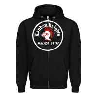 Black chl retro ohl knights Zipper Hoodie - linhVisuals