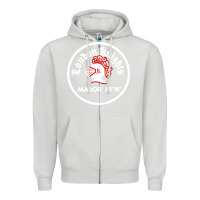 Dove Grey chl retro ohl knights Zipper Hoodie - linhVisuals