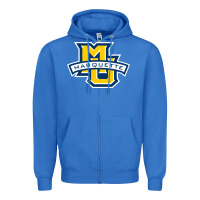 True Royal marquett Zipper Hoodie - linhVisuals