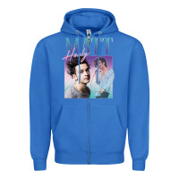 True Royal matt healy homage Zipper Hoodie - linhVisuals