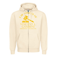 Sandshell vincent gambini law offices Zipper Hoodie - linhVisuals