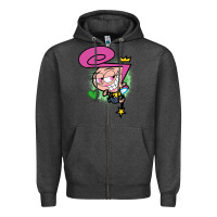 Charcoal Heather wanda Zipper Hoodie - linhVisuals